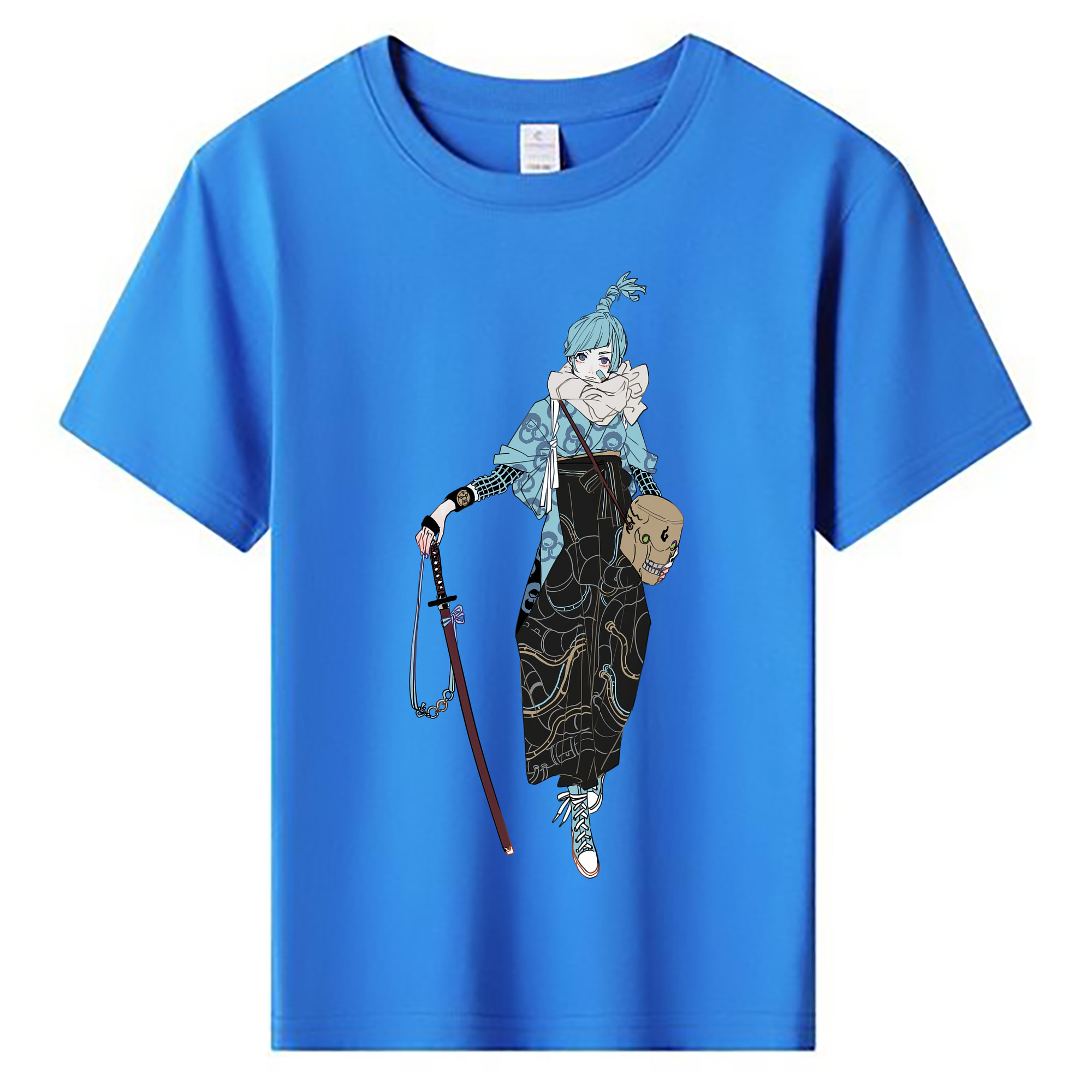 （画像用） 呪術廻戦 Jujutsu Kaisen 綿100％キッズTシャツ（フロントプリント）